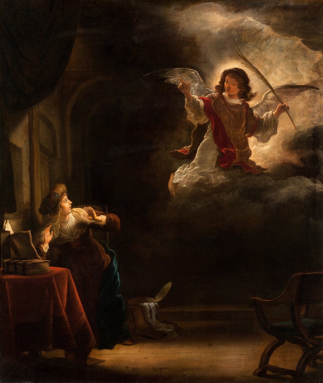Bebudelsen, 1655 av Salomon Koninck