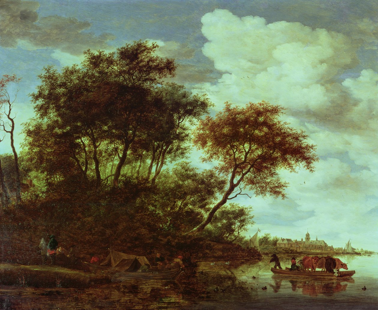 Ukjent bilde av Salomon van Ruisdael or Ruysdael