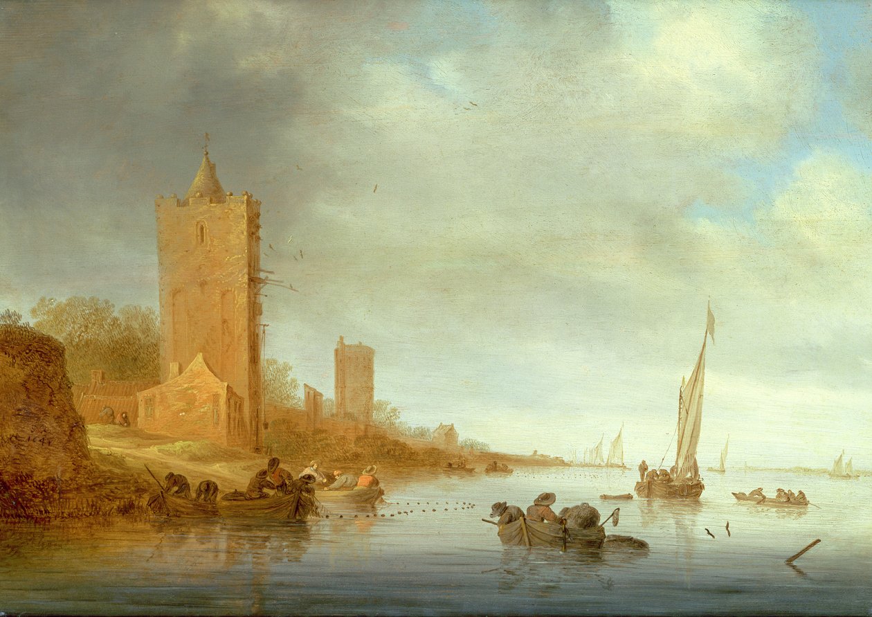 Ukjent bilde av Salomon van Ruisdael or Ruysdael