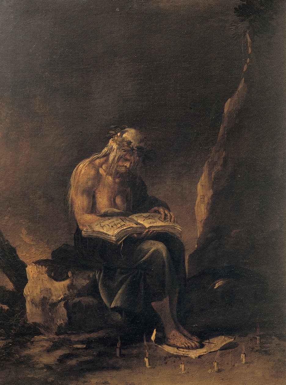 En heks av Salvator Rosa
