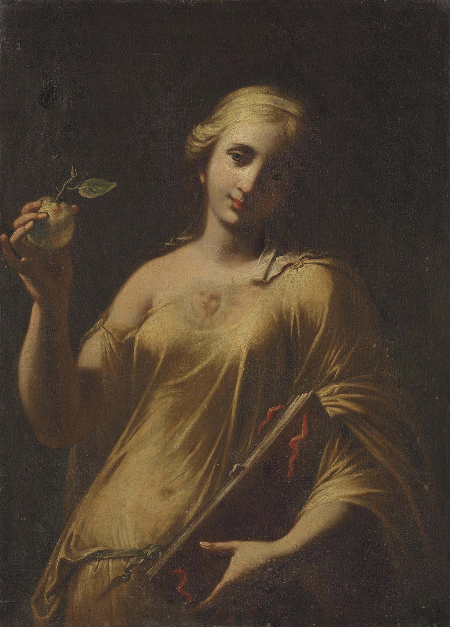 Guddommelig visdom, ca. 1663 av Salvator Rosa