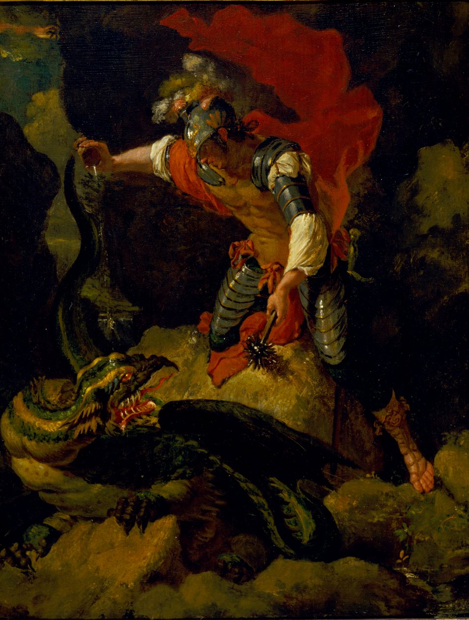 Jason forgifter dragen av Salvator Rosa