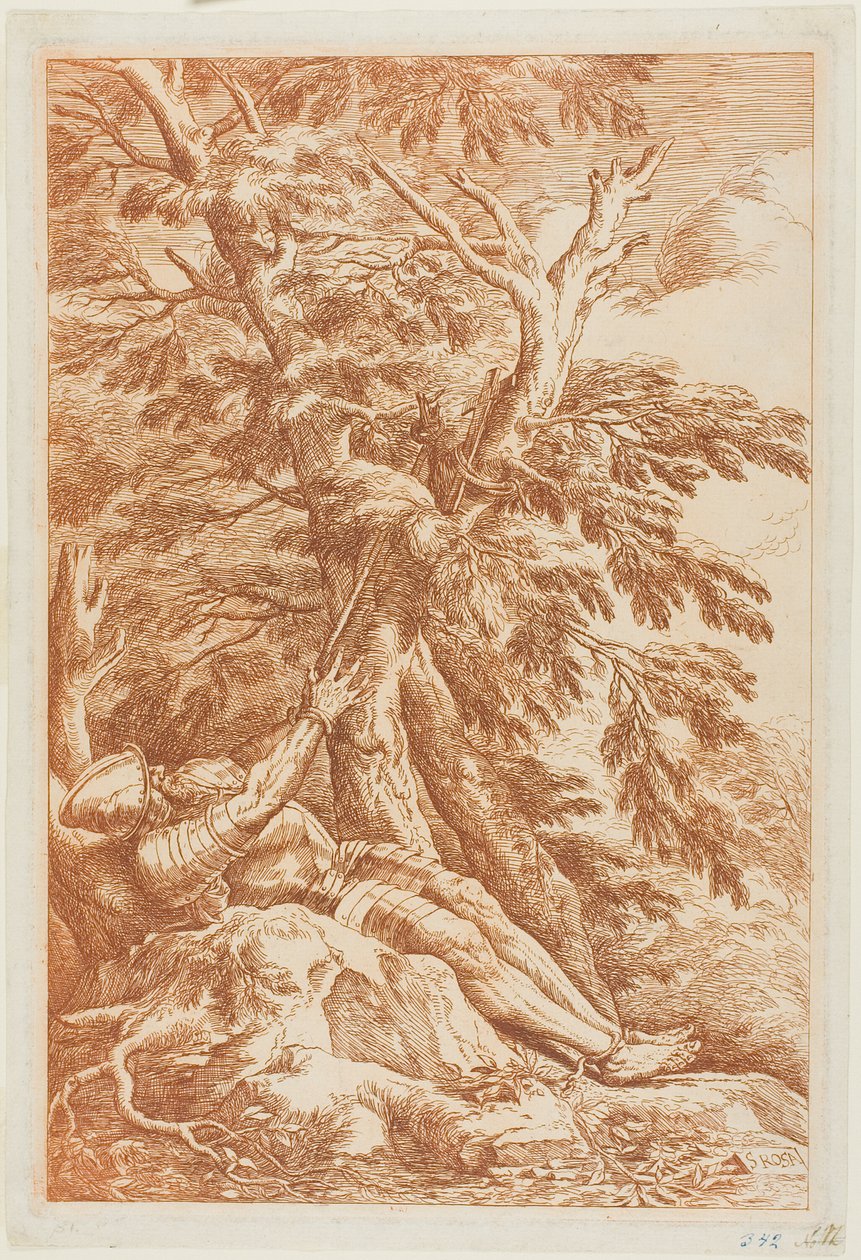 St. William av Maleval av Salvator Rosa