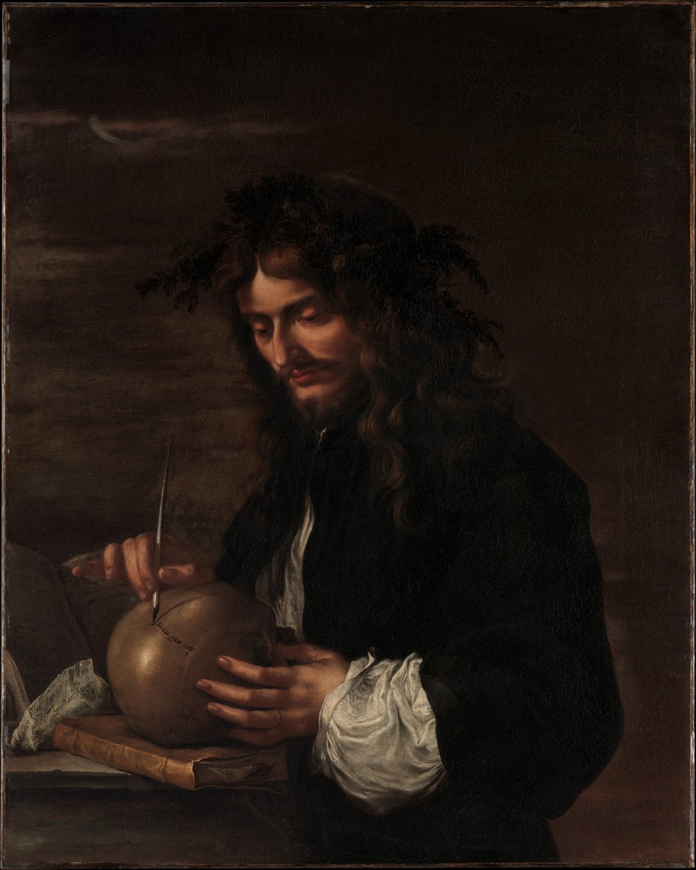 Selvportrett av Salvator Rosa