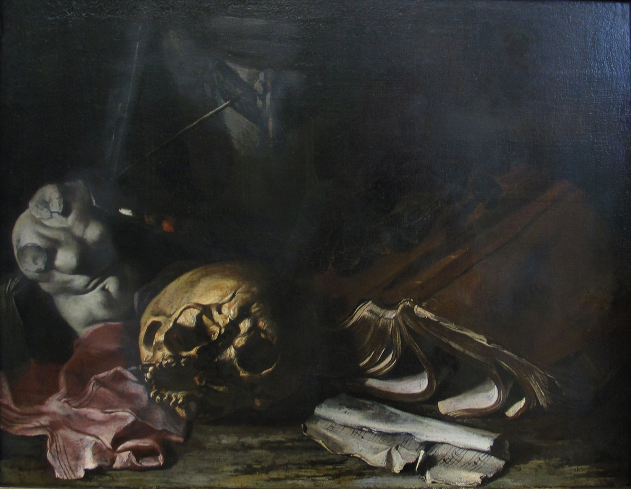 Stilleben av Salvator Rosa