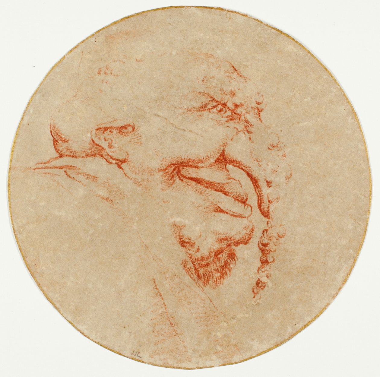 Uten tittel (karikatur) av Salvator Rosa