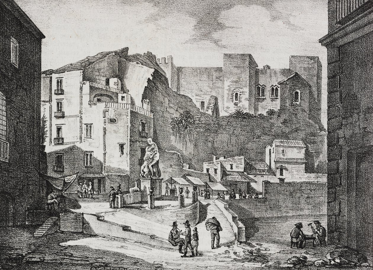 Utsikt over Piazza della Fontana dell