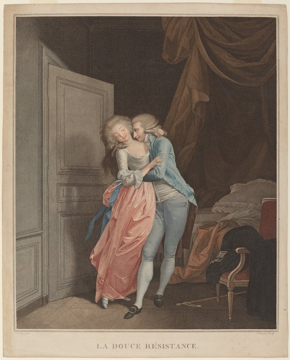 Søt motstand av Salvatore Tresca after Louis Léopold Boilly
