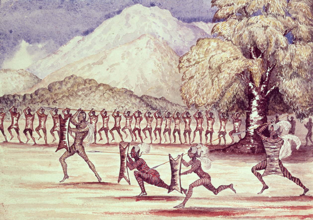 War Dance, illustrasjon fra 