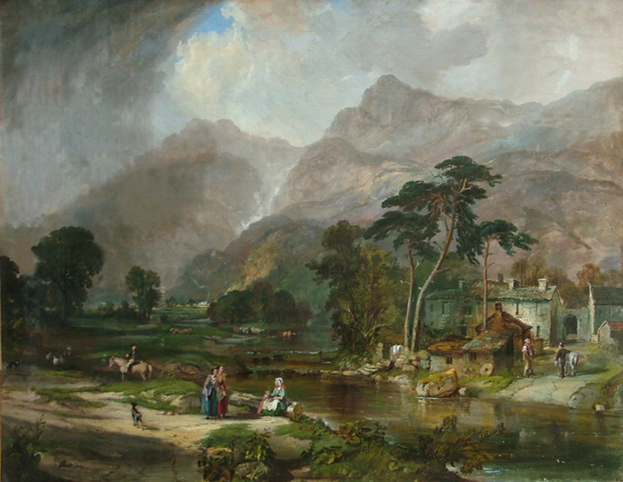 Borrowdale, 1846 av Samuel Bough