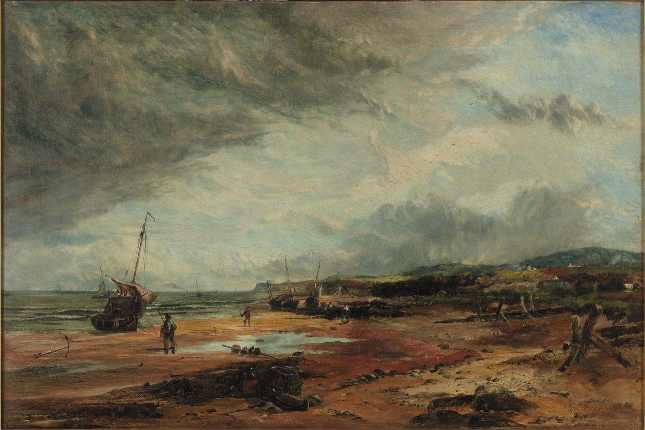 Kystscene av Samuel Bough