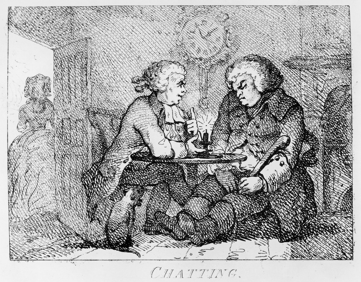 Chatting, illustrasjon fra 