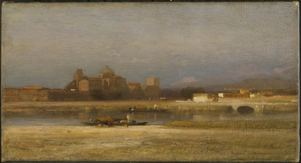 Bank of a Stream, 1892 av Samuel Colman