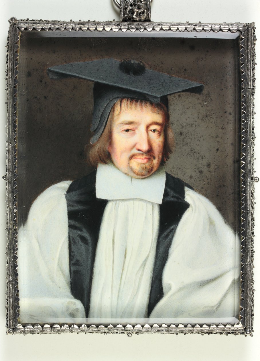 Gilbert Sheldon, erkebiskop av Canterbury (wc på vellum) av Samuel Cooper