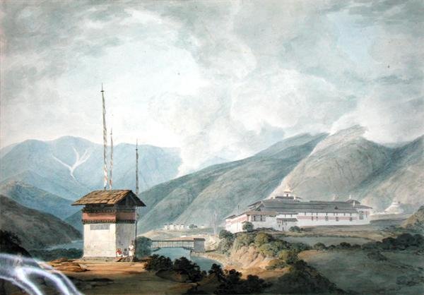 Tassisudan (wc over grafitt på papir) av Samuel Davis