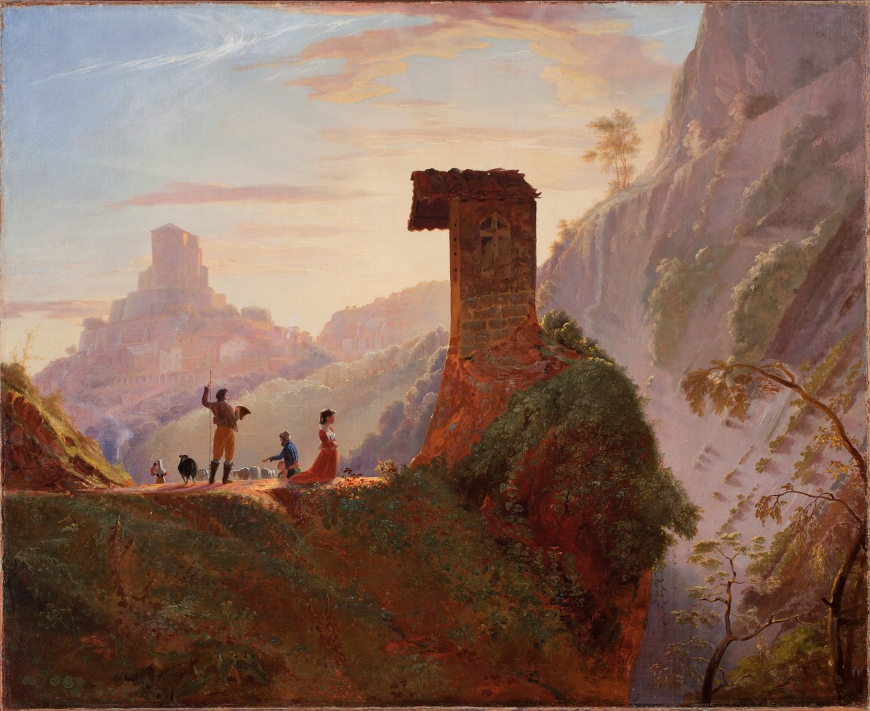 Jomfruens kapell i Subiaco av Samuel Finley Breese Morse