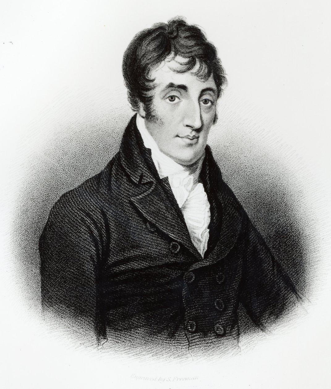 Portrett av John Clare (1793-1864) av Samuel Freeman