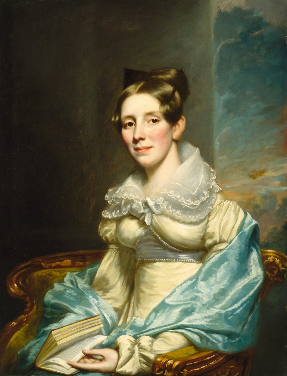 Portrett av en kvinne av Samuel Lovett Waldo