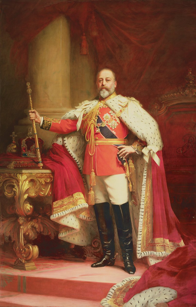 Kong Edward VII, 1902 av Samuel Luke Fildes