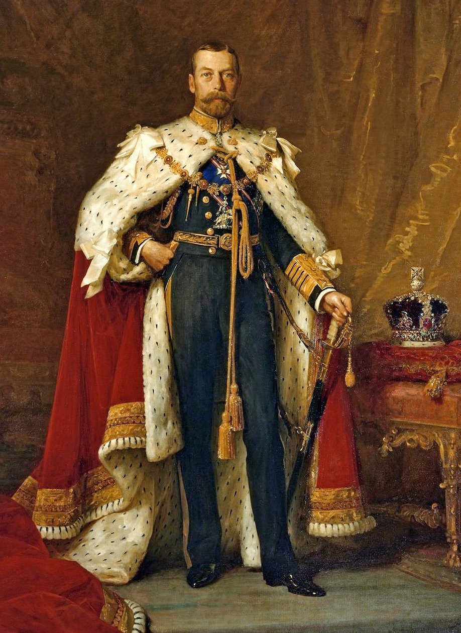 Kong George V, 1911 av Samuel Luke Fildes