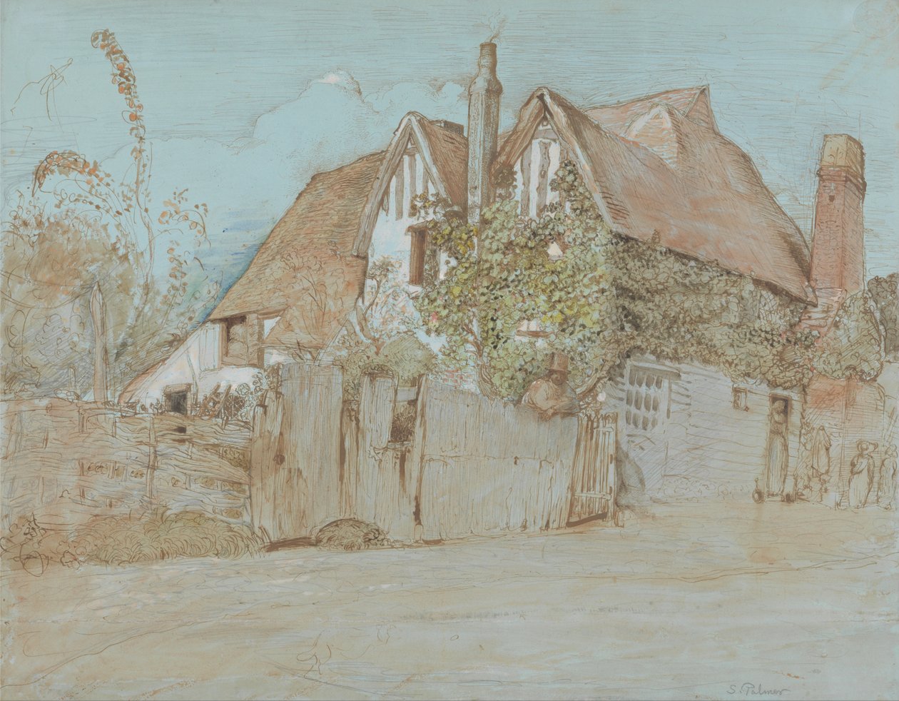 Ivy Cottage, Shoreham av Samuel Palmer