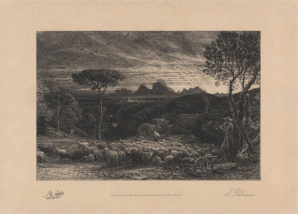 Åpne brettet av Samuel Palmer
