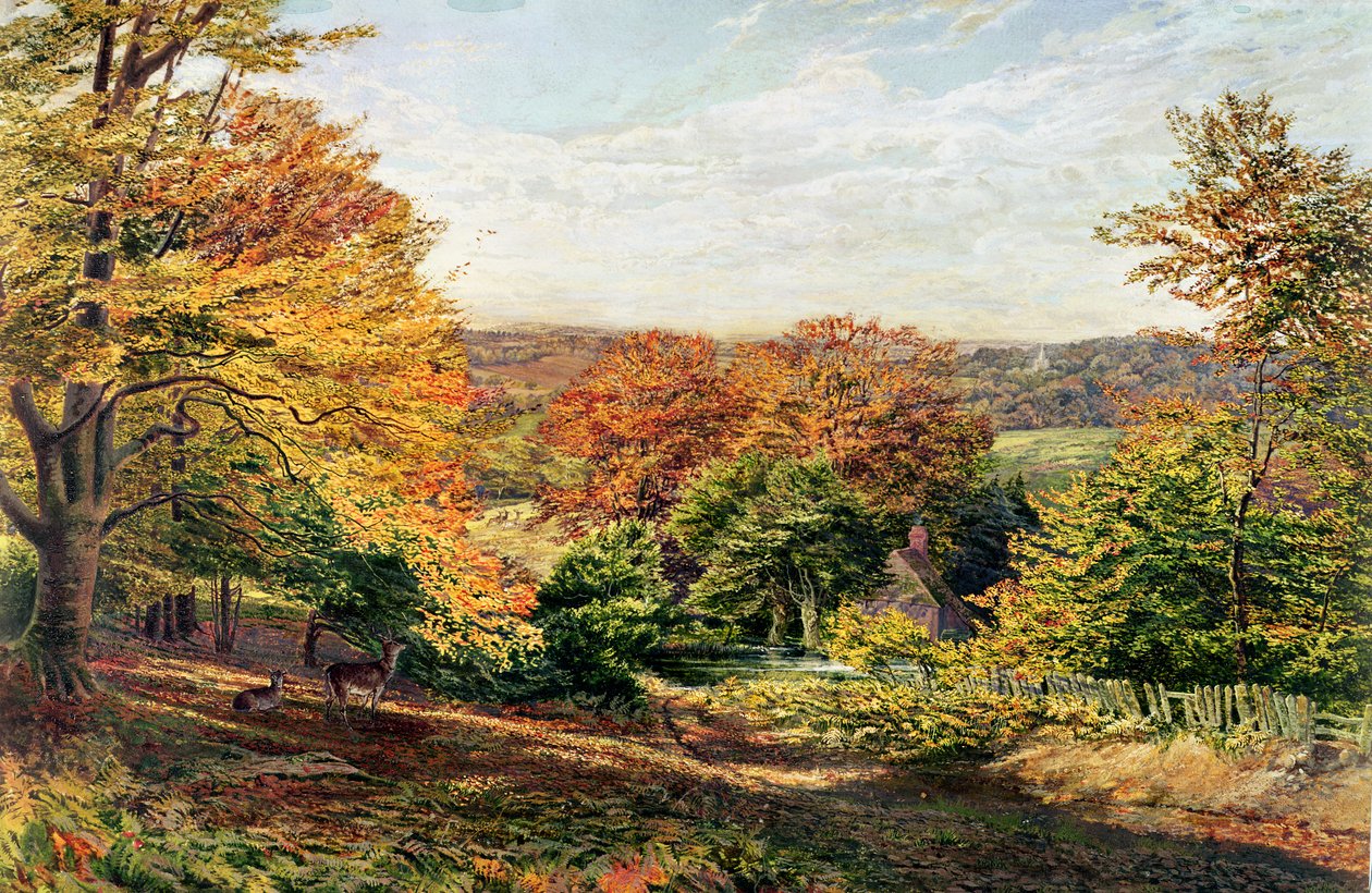 Ottford kirke av Samuel Palmer