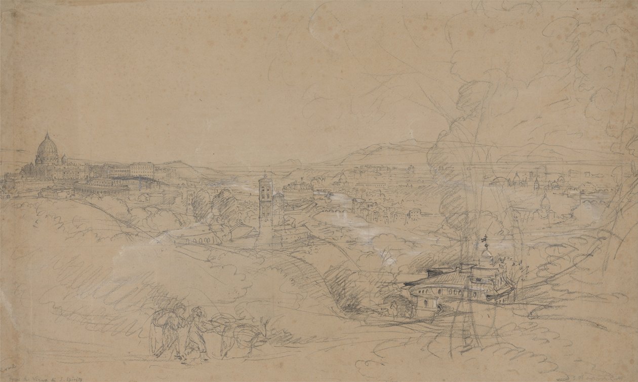 Roma fra San Spirito av Samuel Palmer