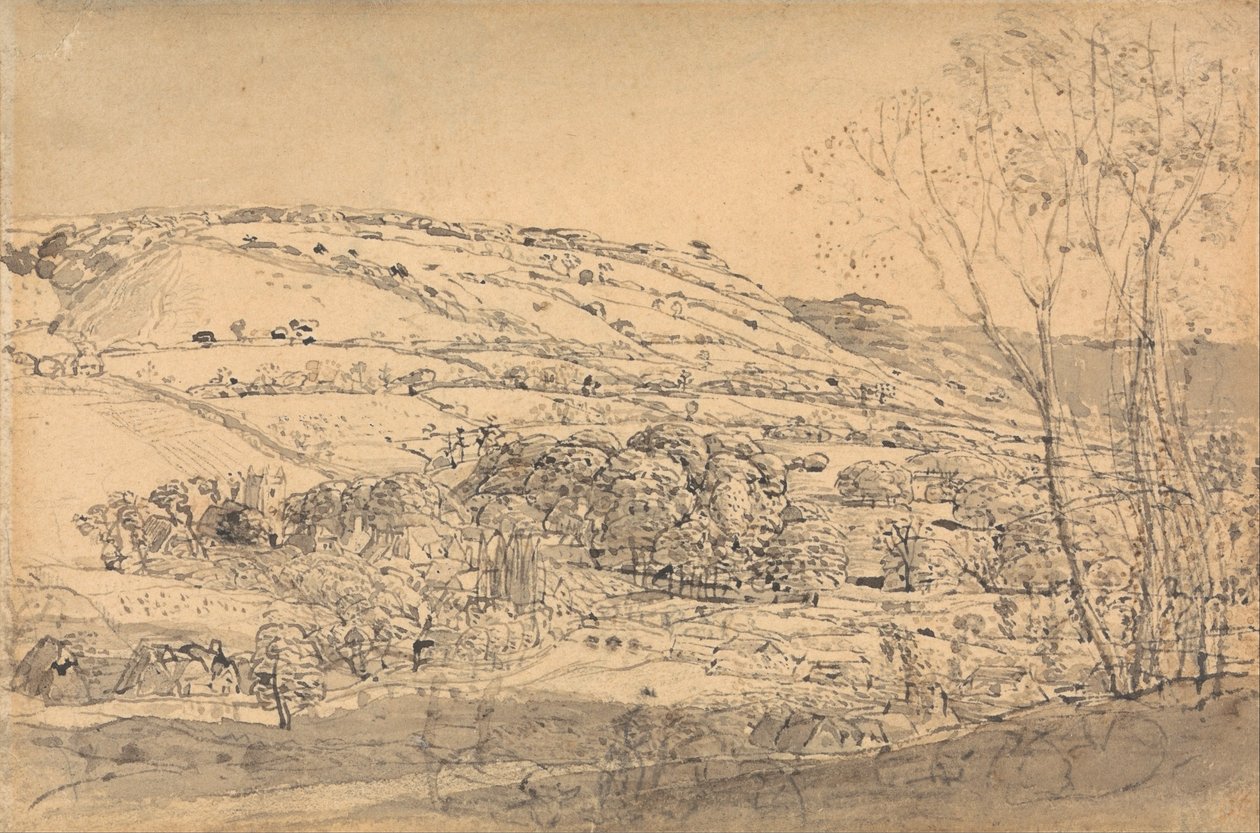 Shoreham, Kent av Samuel Palmer