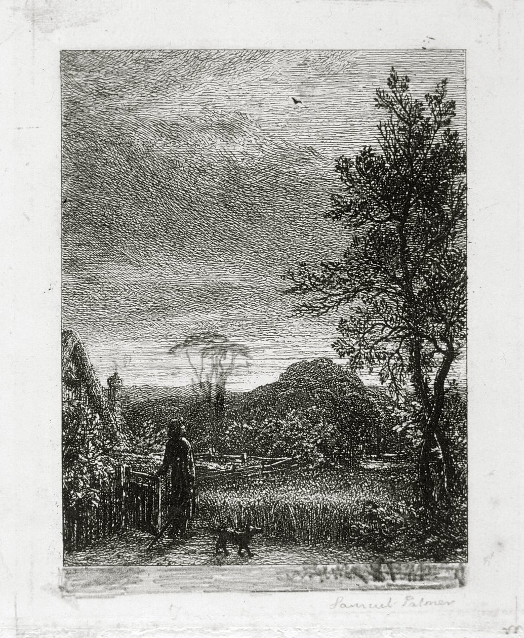 Skylerken av Samuel Palmer