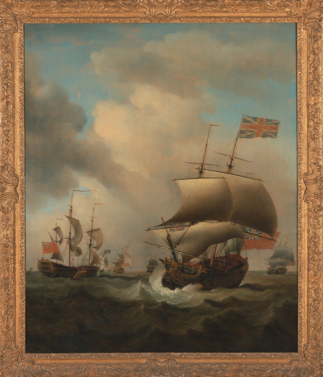 Frakt i et hakket hav av Samuel Scott