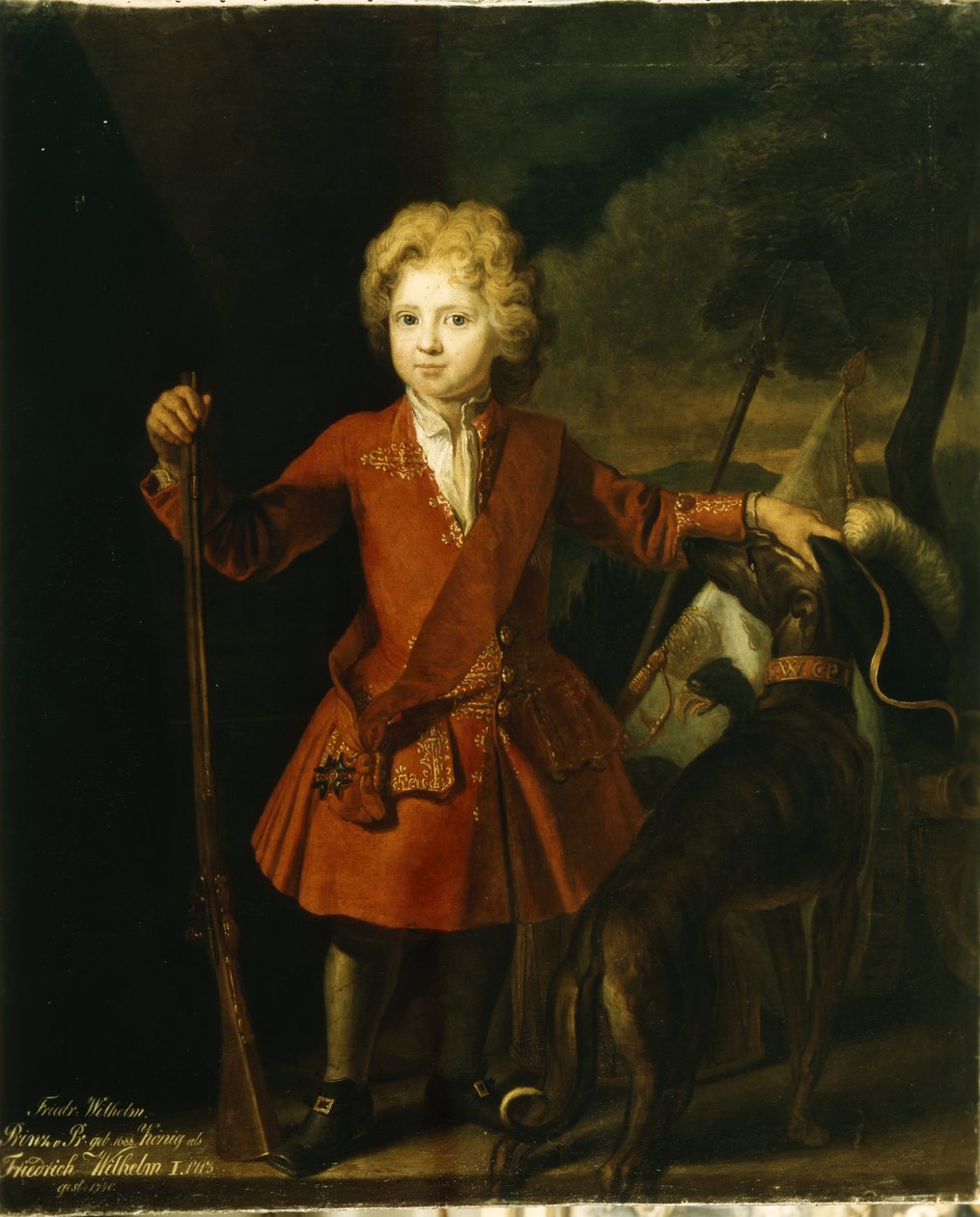 Kronprins Frederick William I av Samuel Theodor Gericke