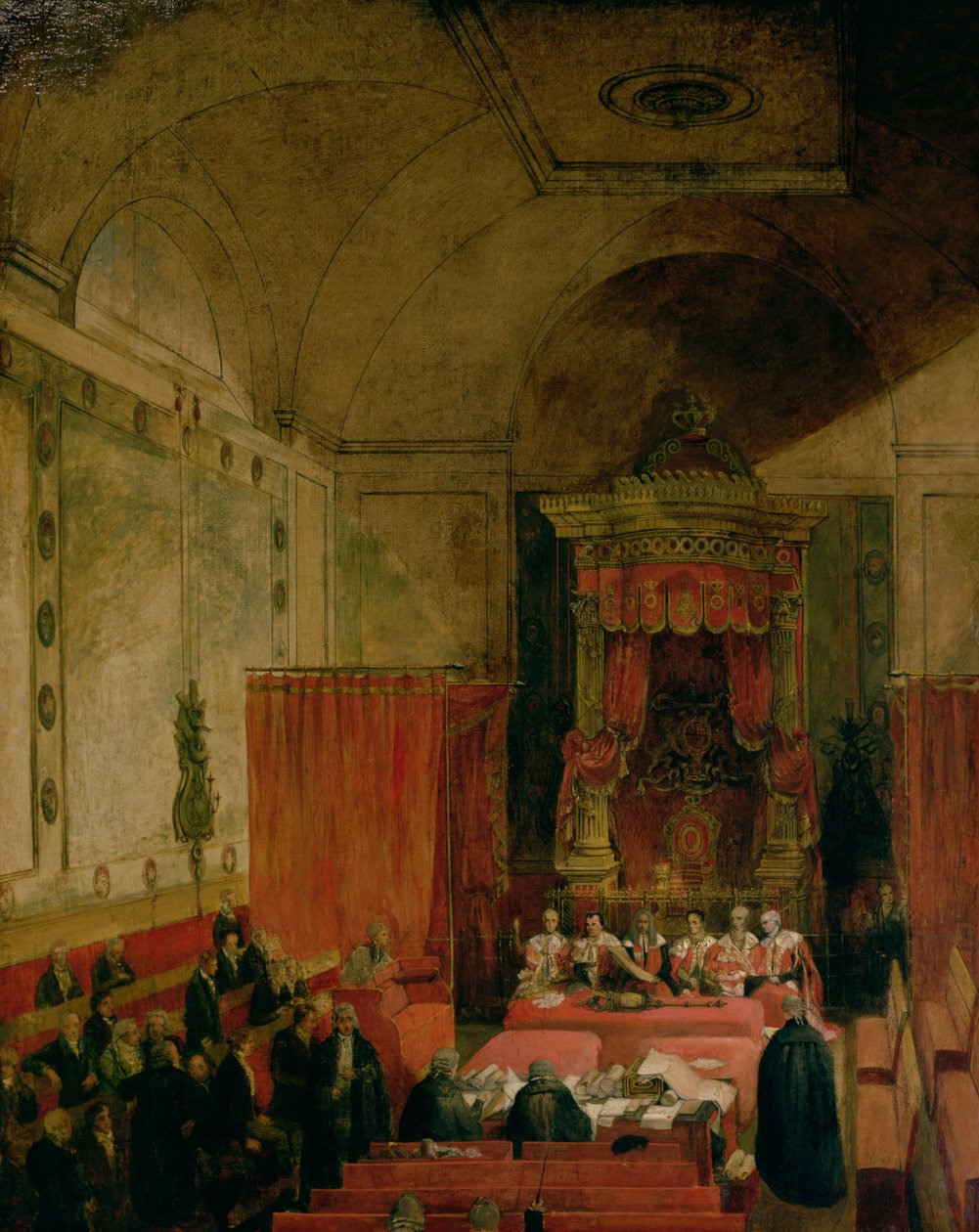 Vedtakelsen av reformforslaget i 1832 av Samuel William I Reynolds