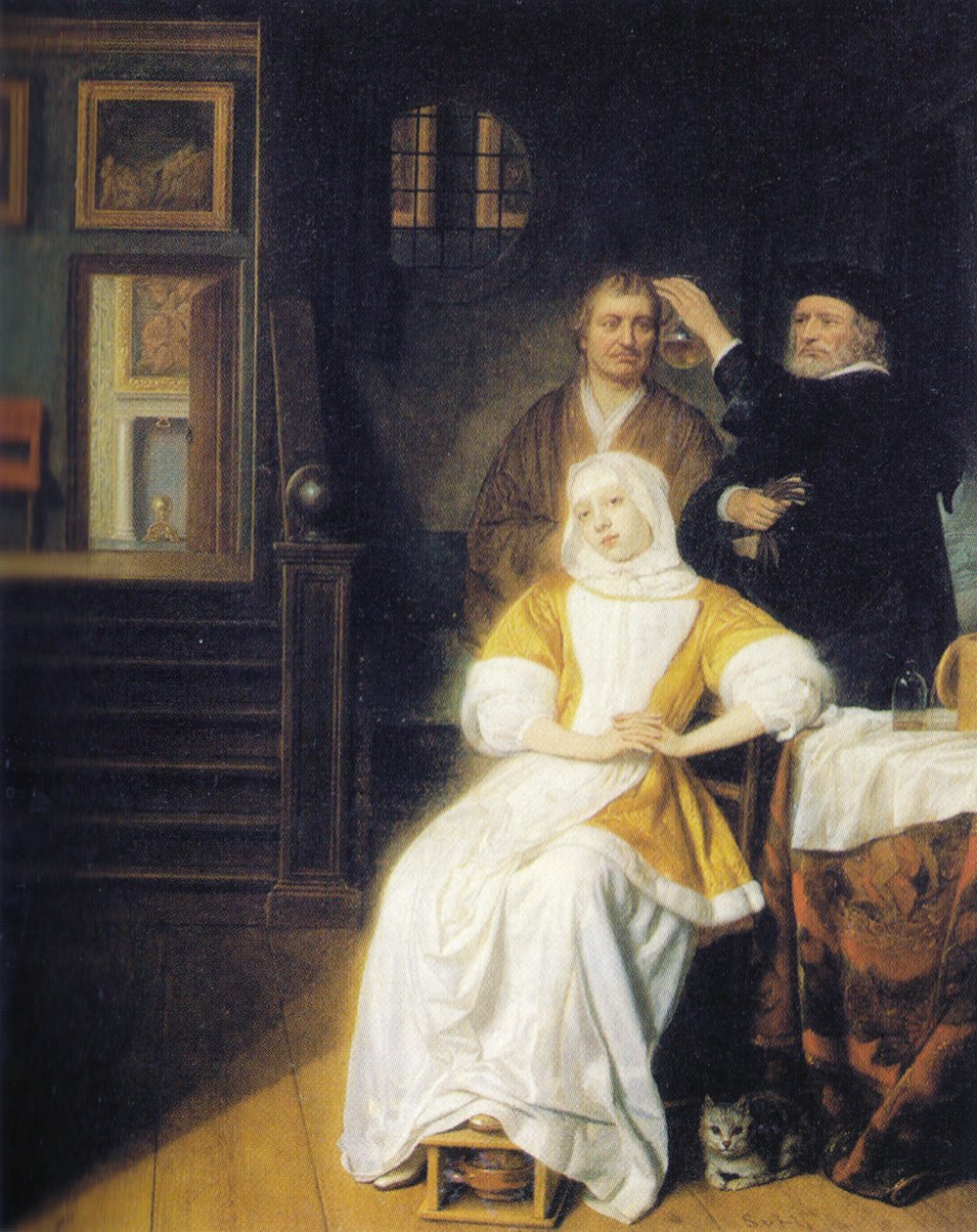 Den anemiske damen av Samuel van Hoogstraten