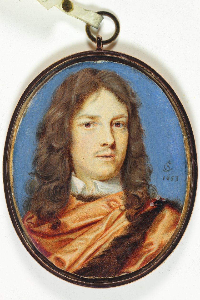 En gentleman kalt Abraham Cowley av Samuel (cicle of) Cooper