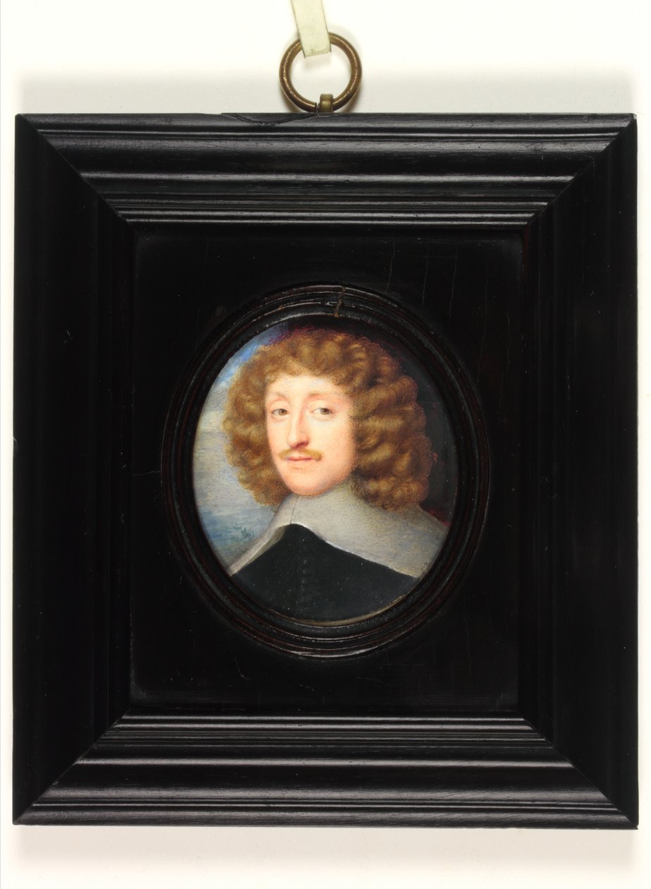 William Villiers, 2nd Viscount Grandison (akvarell på vellum) av Samuel (cicle of) Cooper