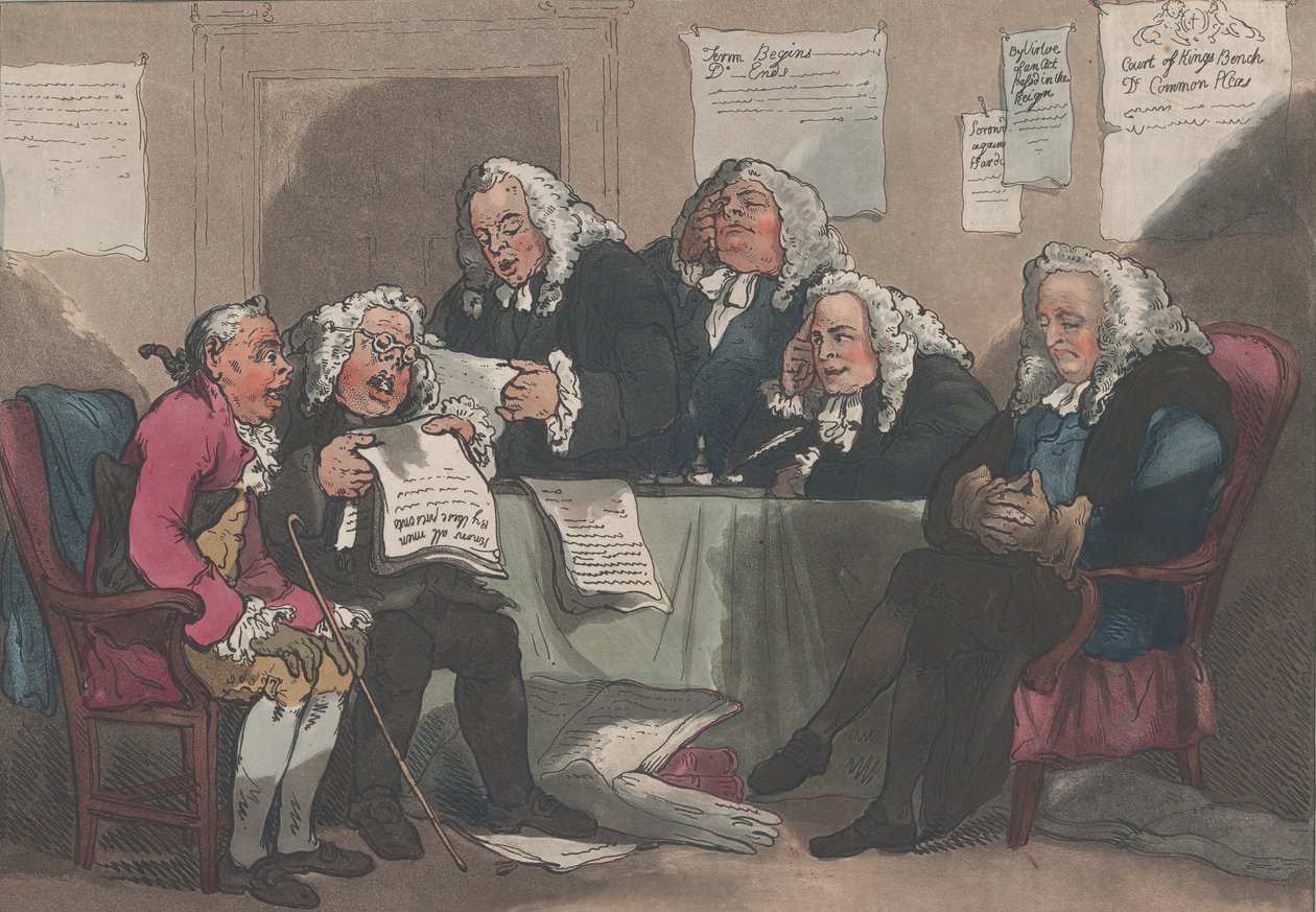 Botheration, 17. desember 1793. av Samuel Alken