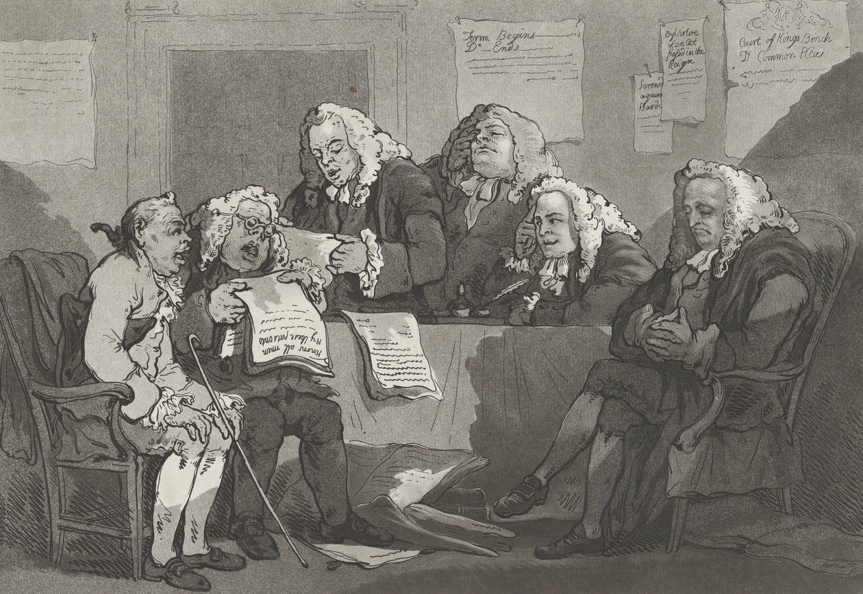 Botheration, 21. desember 1785. av Samuel Alken