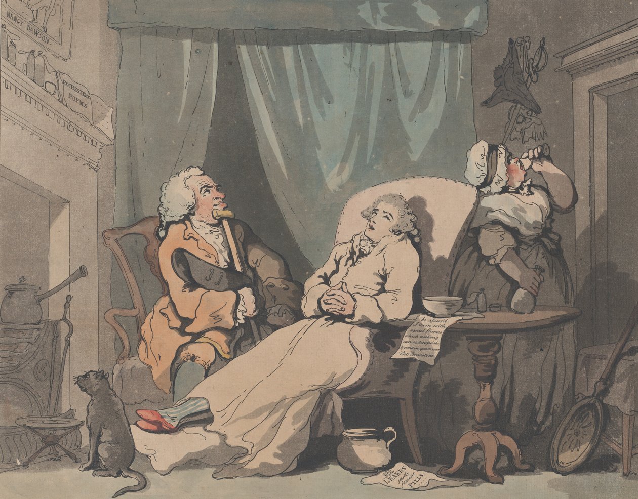 The Bachelor, 28. desember 1787. av Samuel Alken