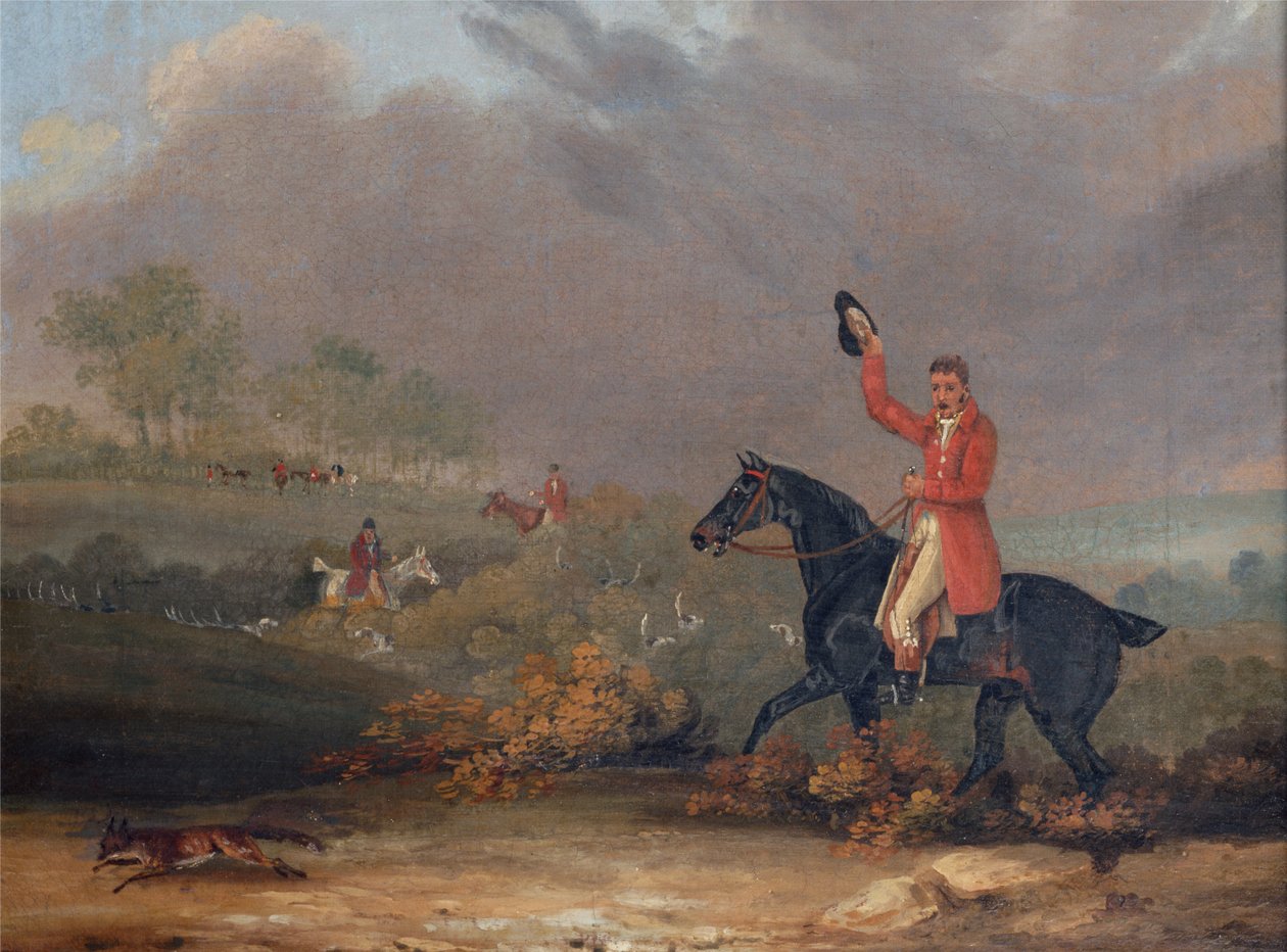 The Fun (olje på lerret) av Samuel Alken