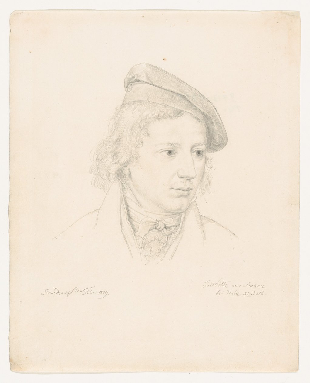 Portrett av Johann Heinrich Friedrich Carl Witte av Samuel Amsler