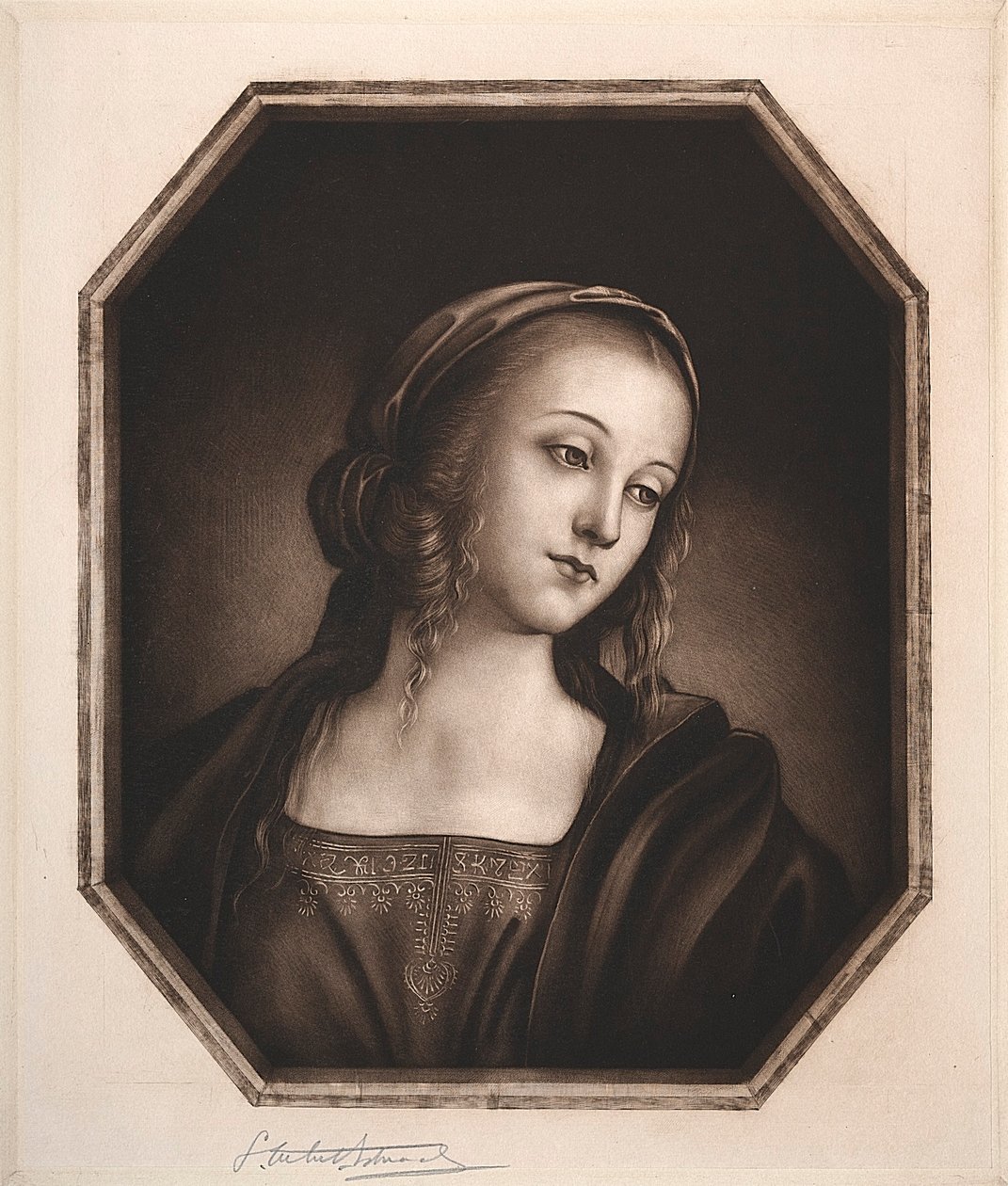 Madonna, 1800- og 1900-tallet. av Samuel Arlent Edwards