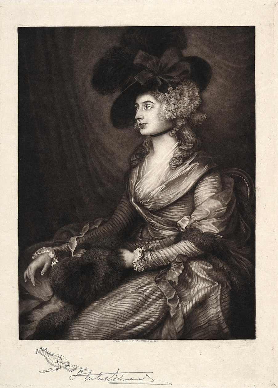Fru Sarah Siddons, 1800- og 1900-tallet. av Samuel Arlent Edwards