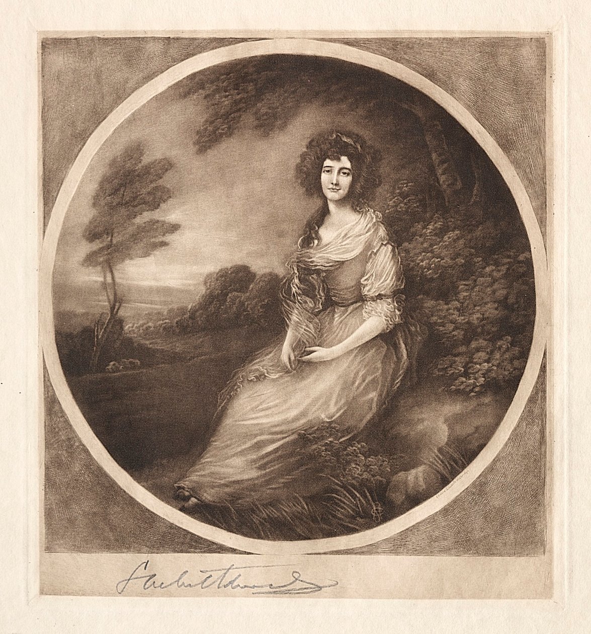 Mrs. Sheridan, 1800- og 1900-tallet. av Samuel Arlent Edwards