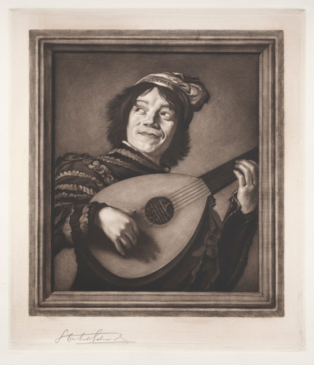 Lutespilleren, 1800- og 1900-tallet. av Samuel Arlent Edwards
