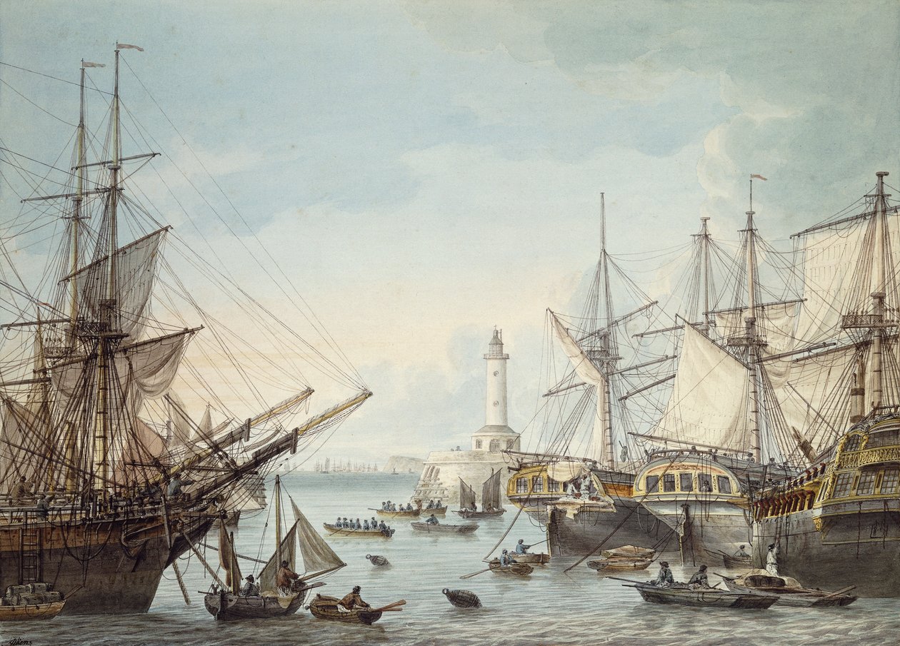 Ramsgate, 1805 av Samuel Atkins