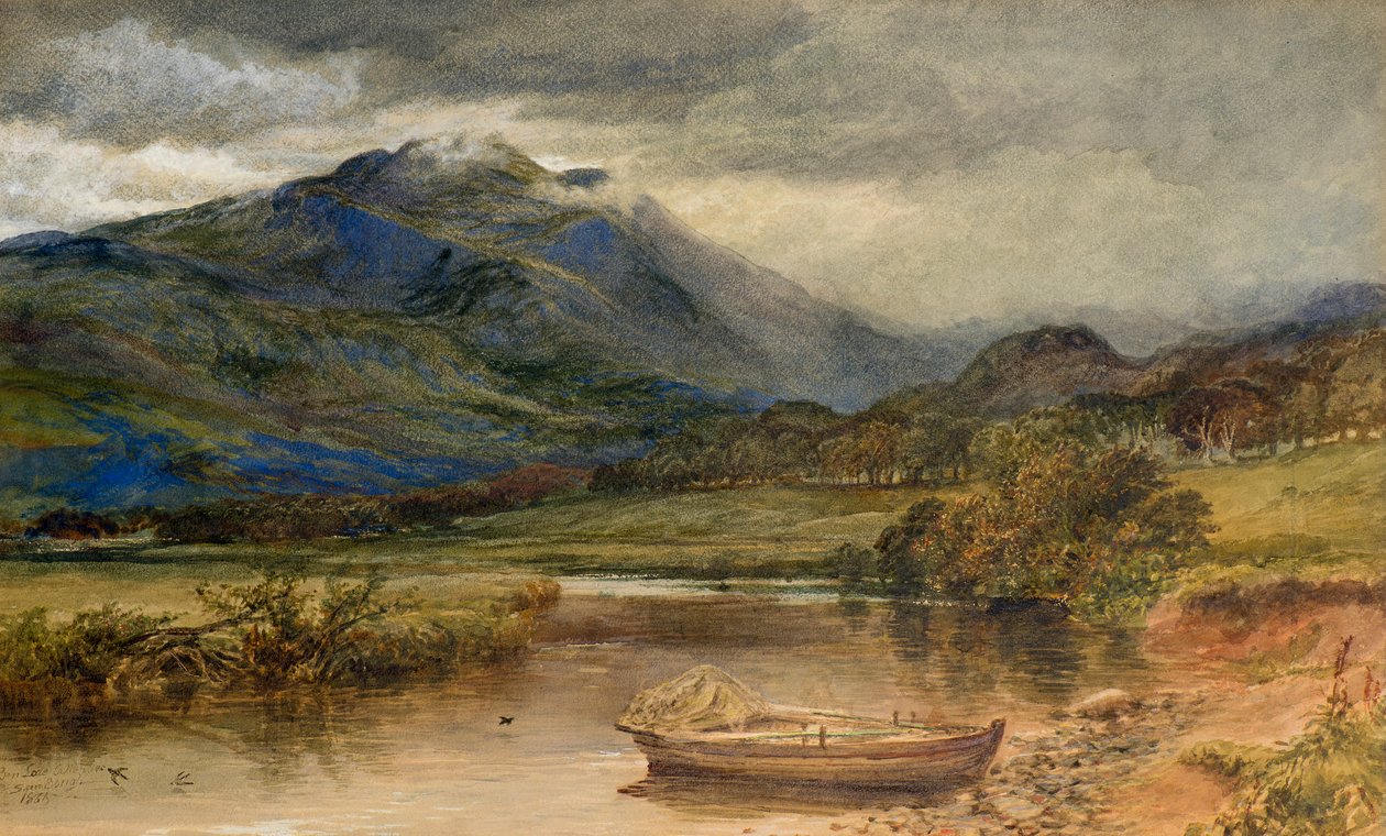 Ben Ledi fra Pass of Leny av Samuel Bough