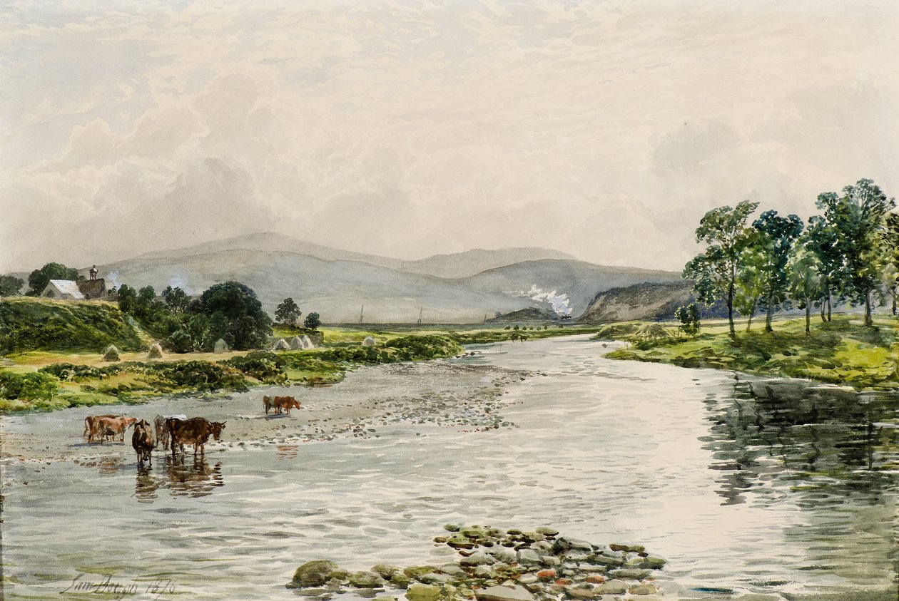 Crawford kirke av Samuel Bough
