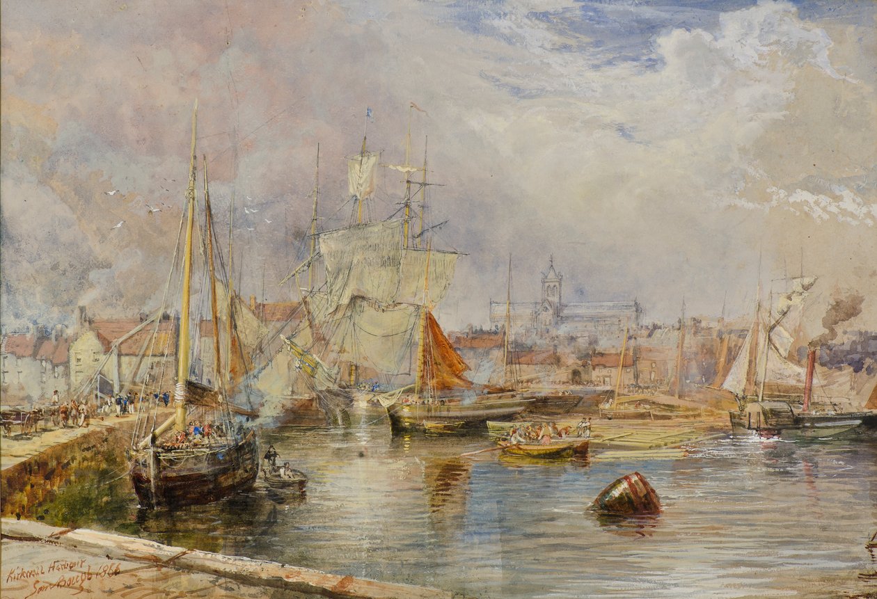 Kirkwall havn av Samuel Bough