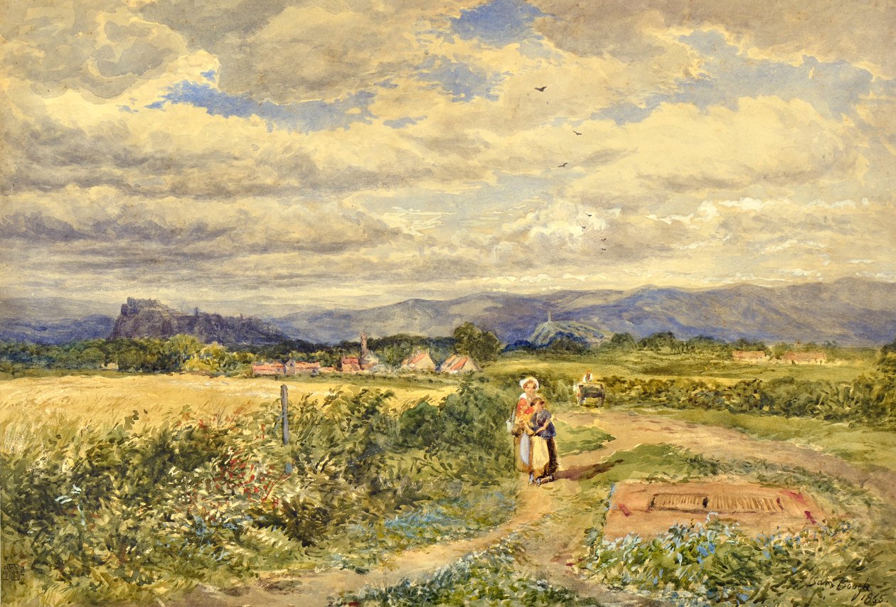 The Borestone, Bannockburn av Samuel Bough